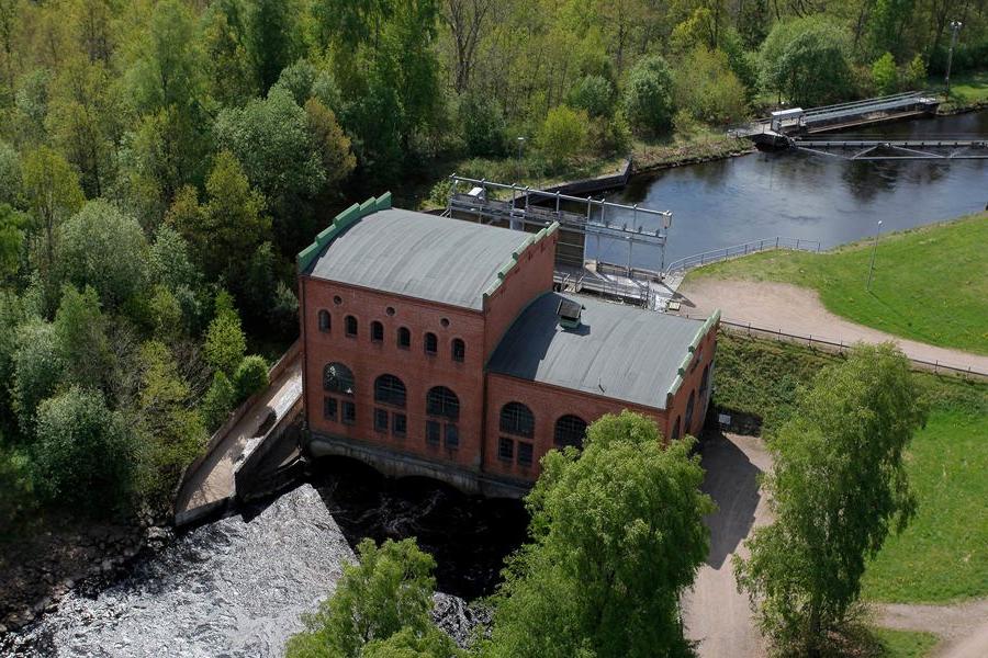 Knäred nedre hydropower plant